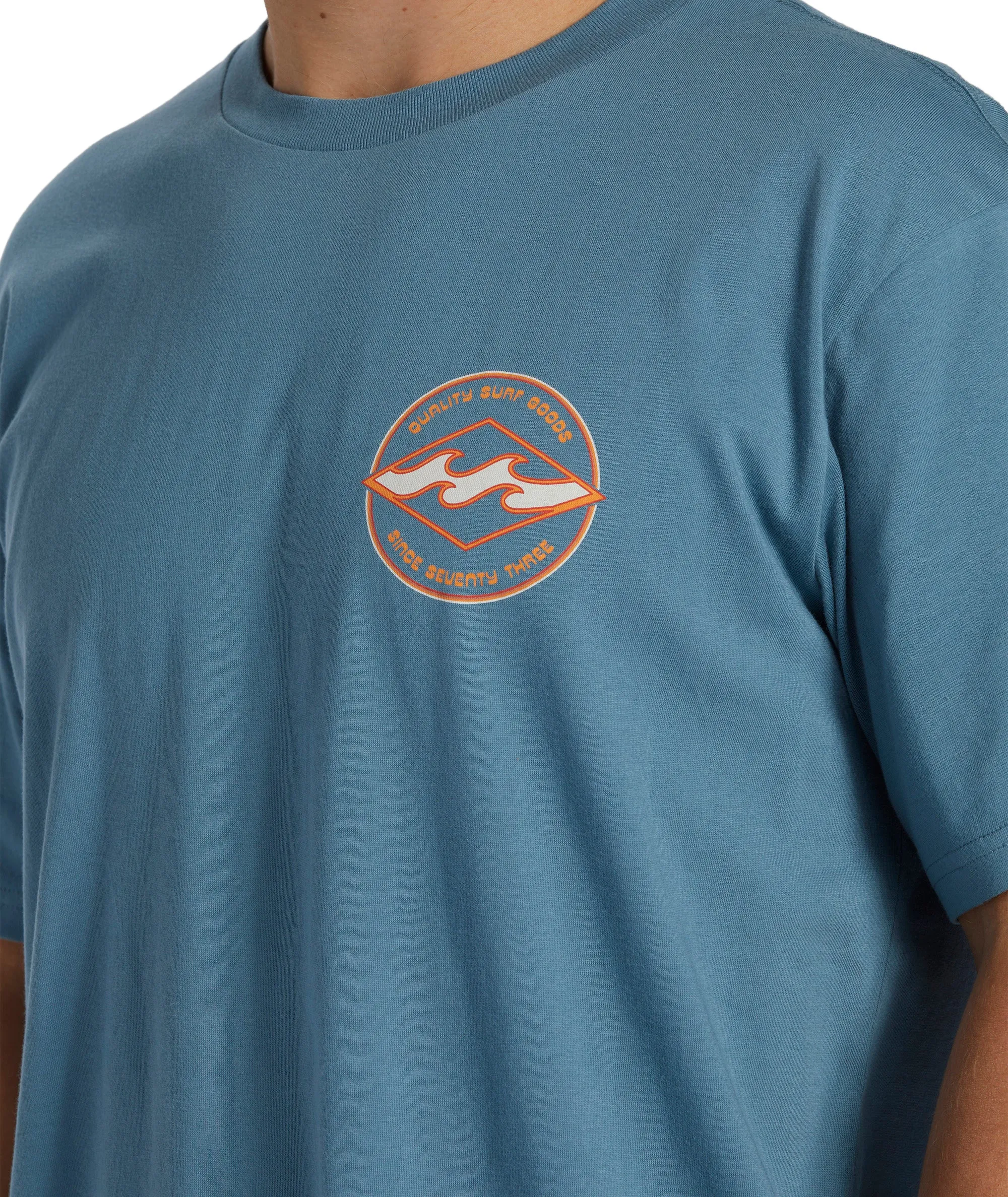 Billabong Mens Rotor Diamond Short Sleeve Cotton T-Shirt