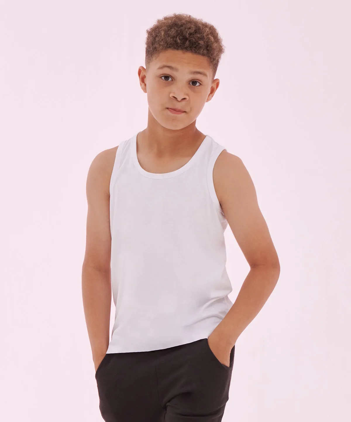 Black - Kids feel-good stretch vest