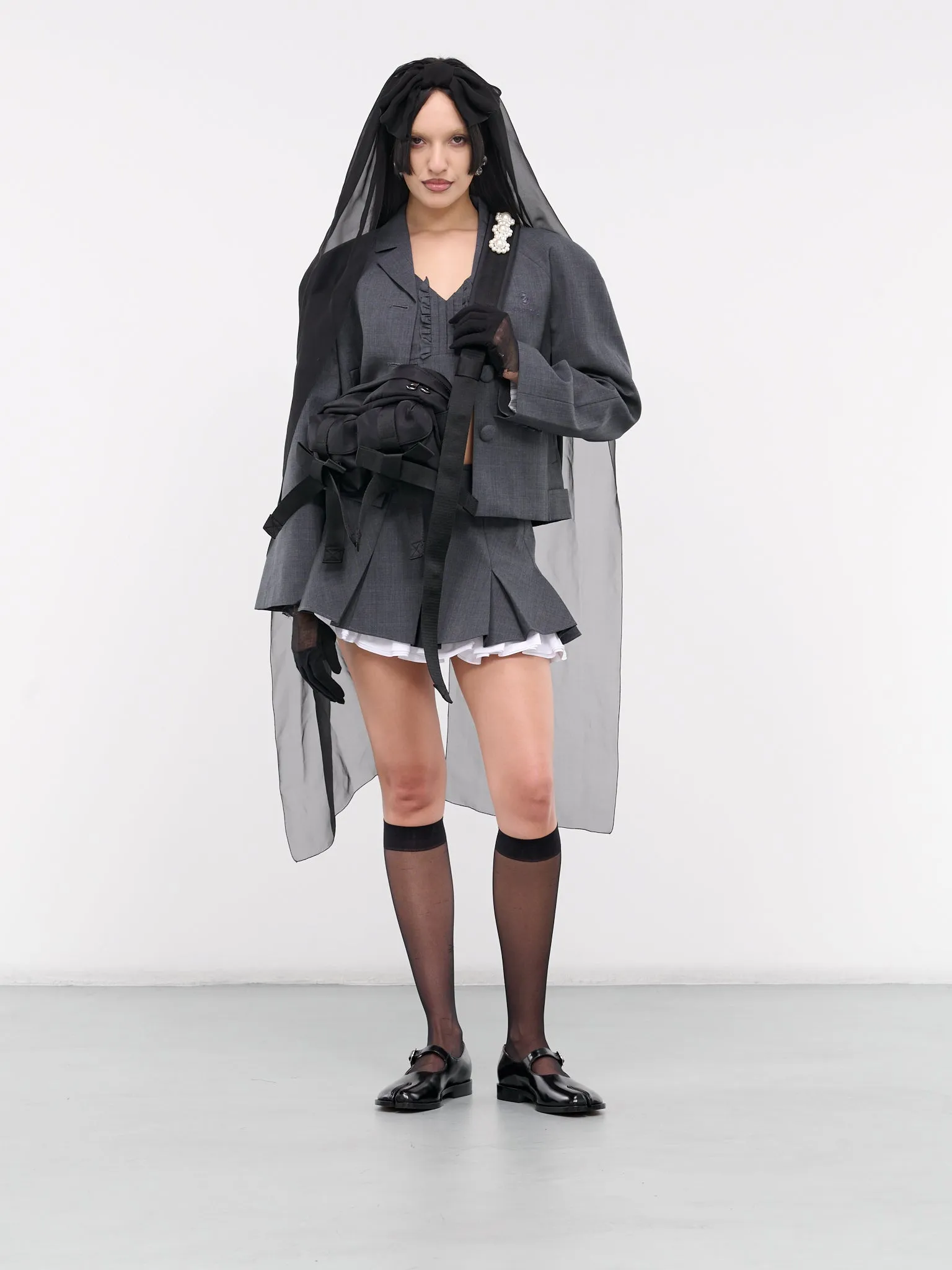 Boxy Jacket (FSDDCO06-WFB714-GREY)