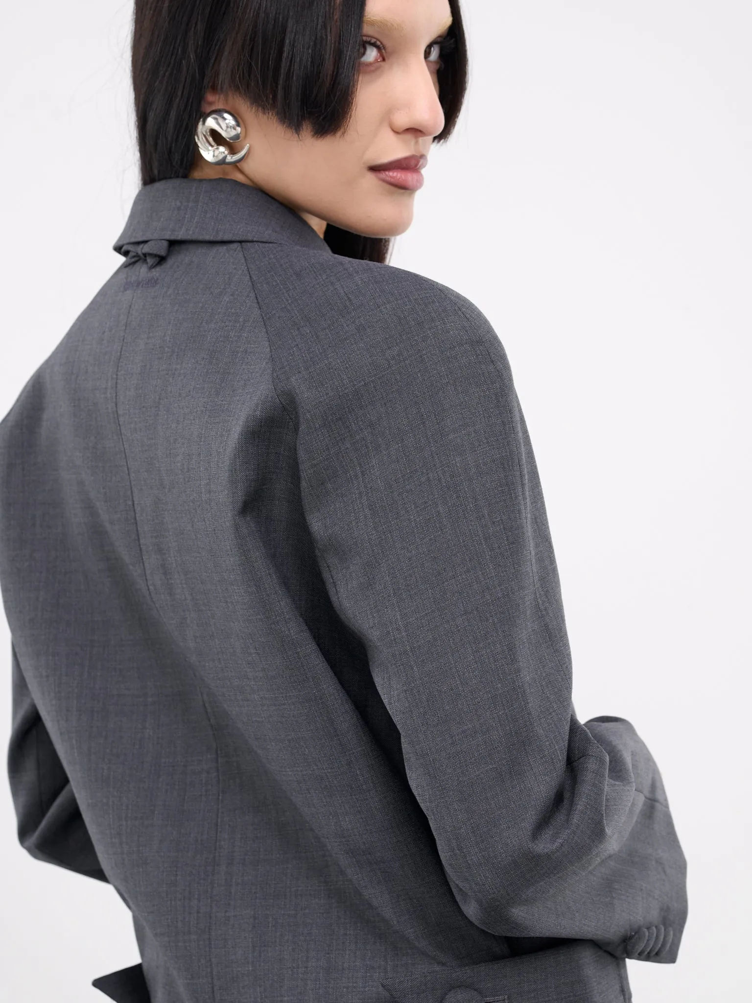 Boxy Jacket (FSDDCO06-WFB714-GREY)