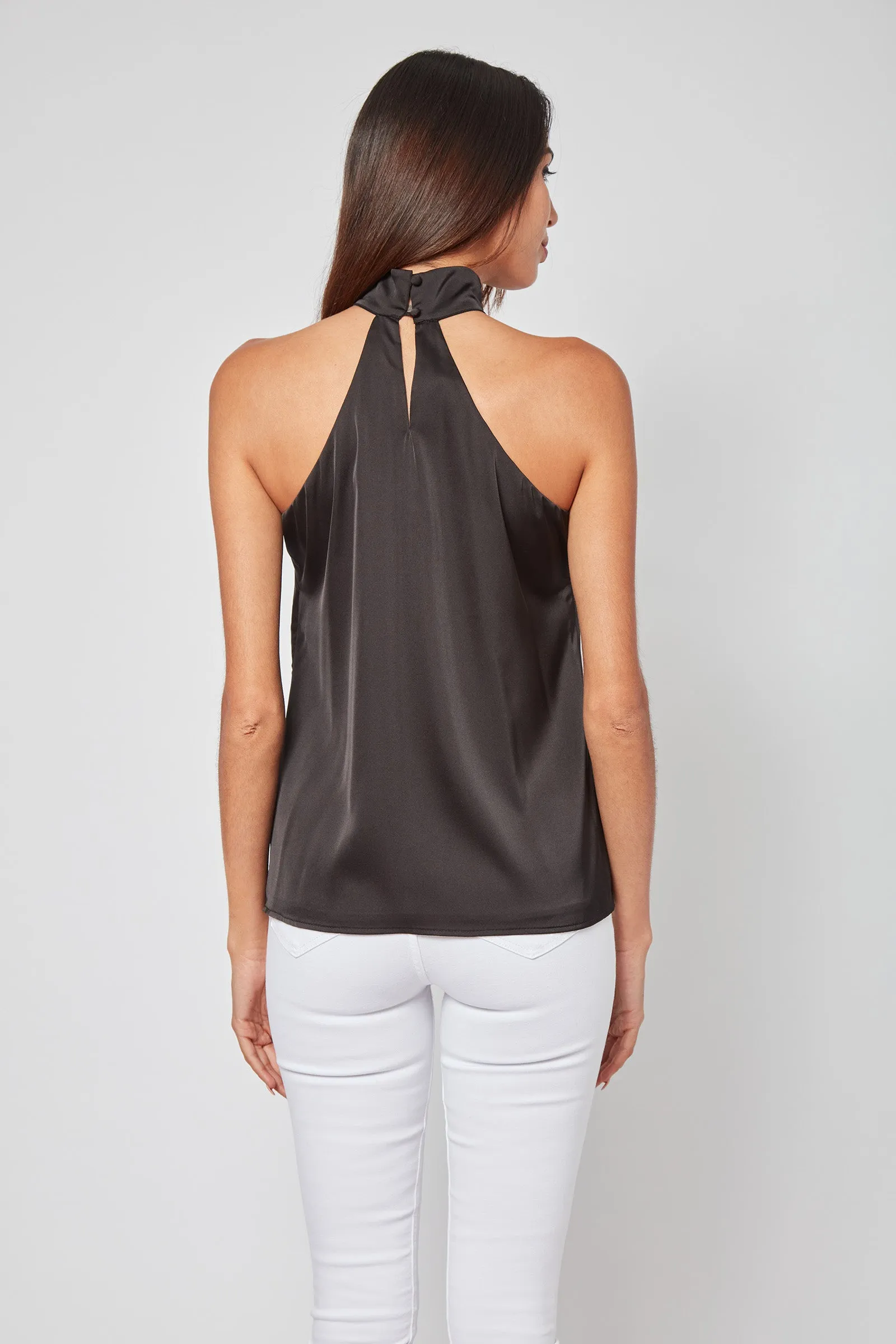 Flirty Focus Halter Blouse