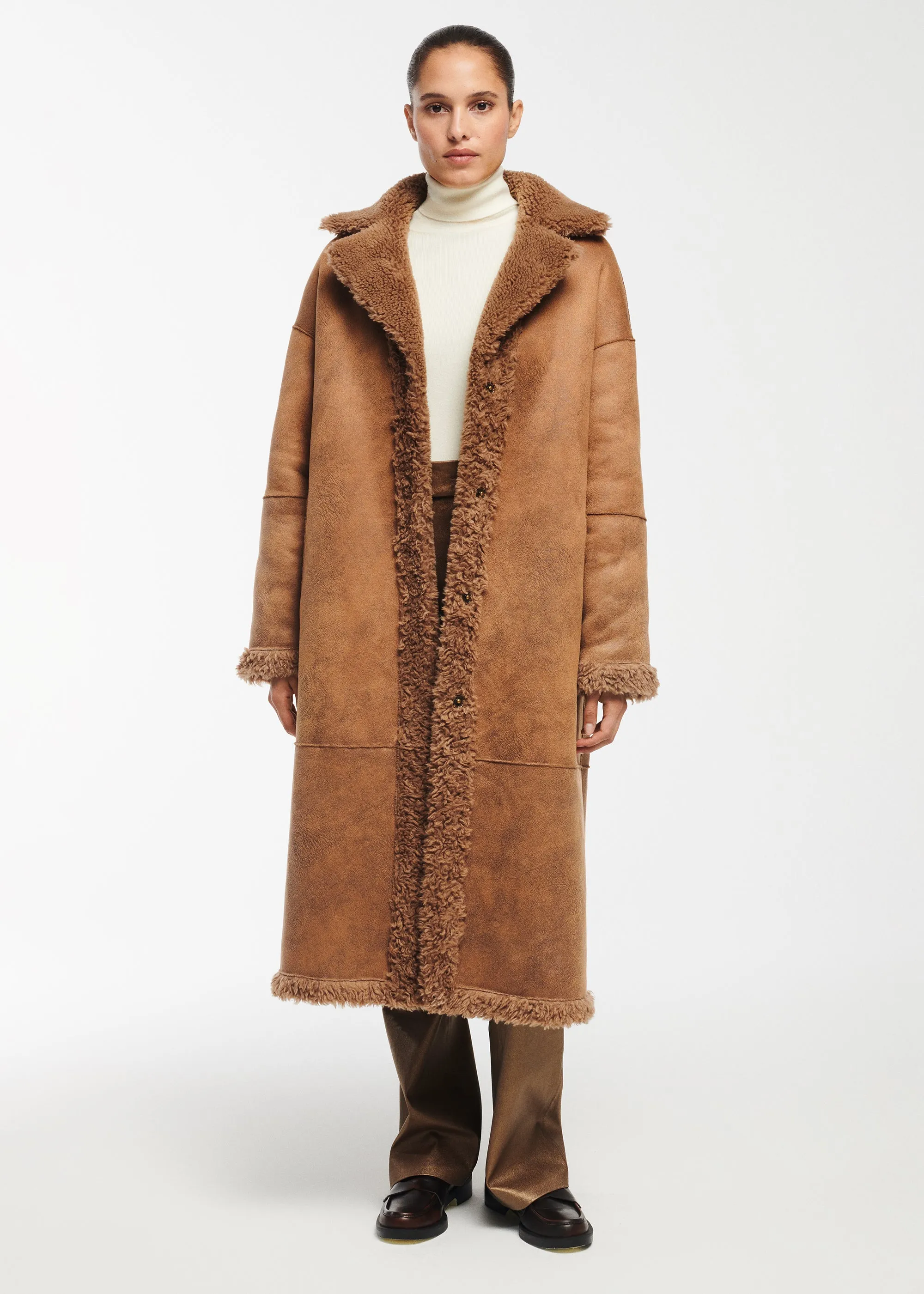 FLOOR Teddy Wool Coat