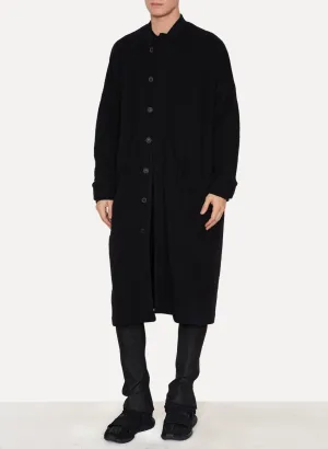Ink Boiled Sweat Oversized Coat