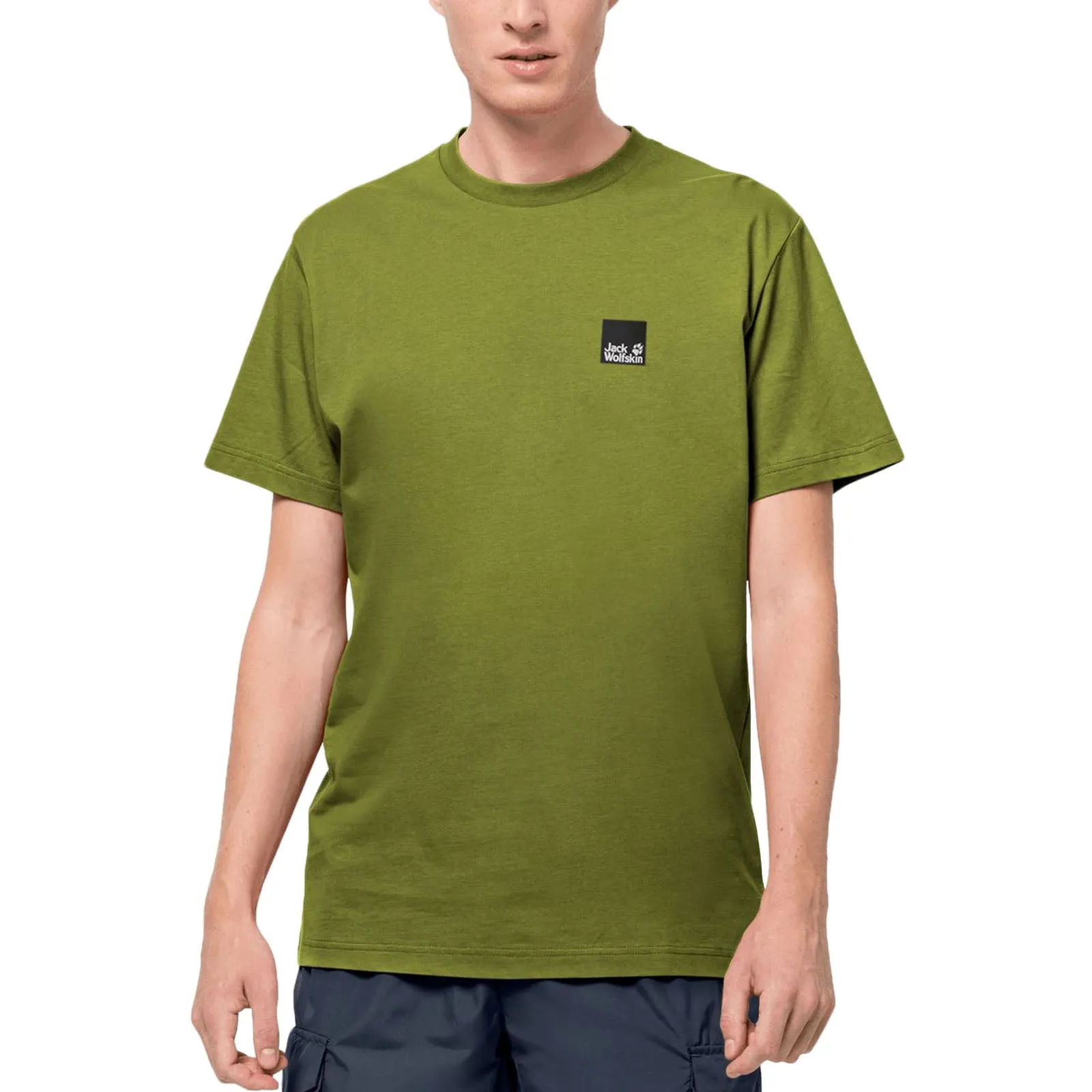 Jack Wolfskin Mens 365 Casual Cotton Short Sleeve T-Shirt Top Tee