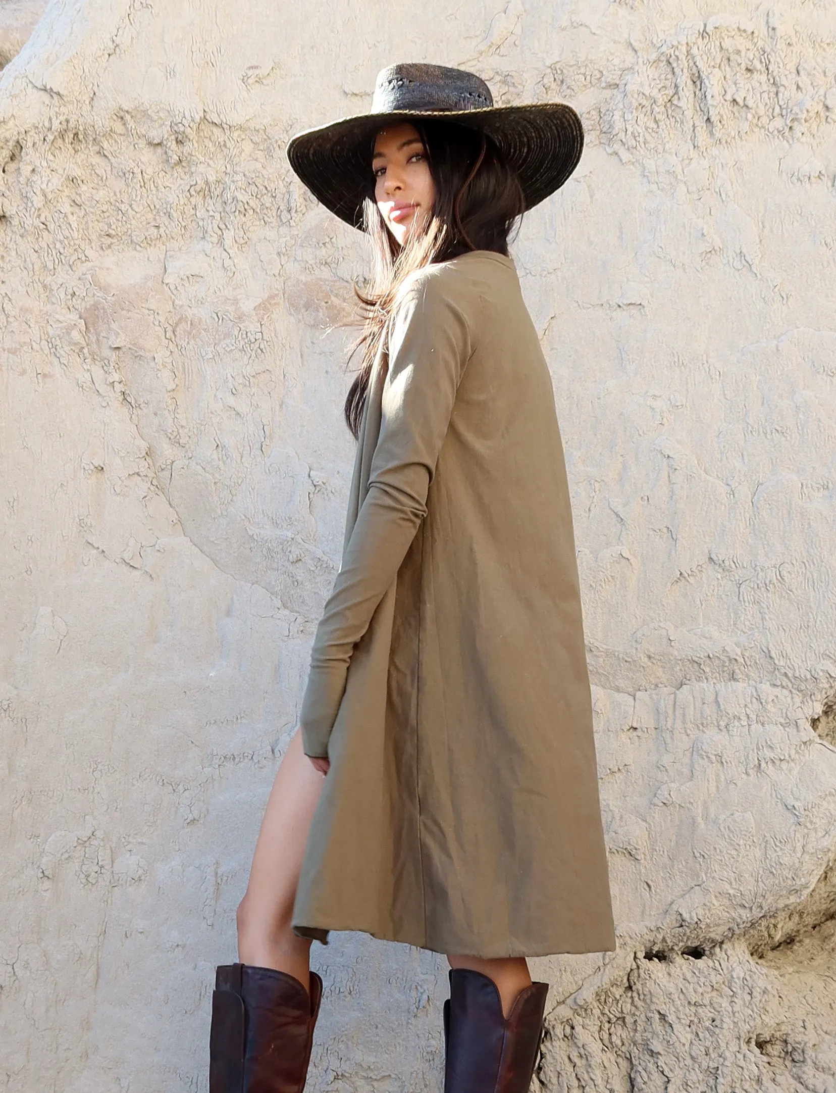 Tie Front Ojai Short Cardigan